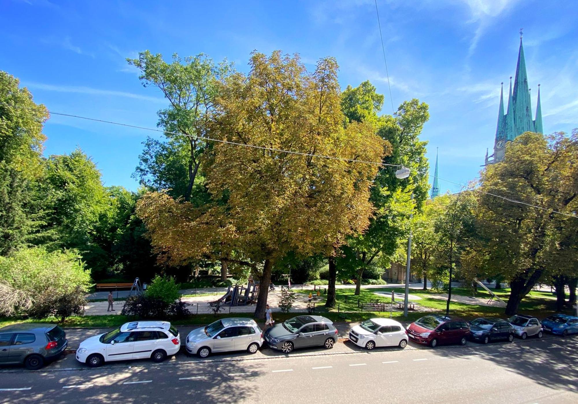 Апартаменти Quiet & Park View - Ulm Mitte Екстер'єр фото